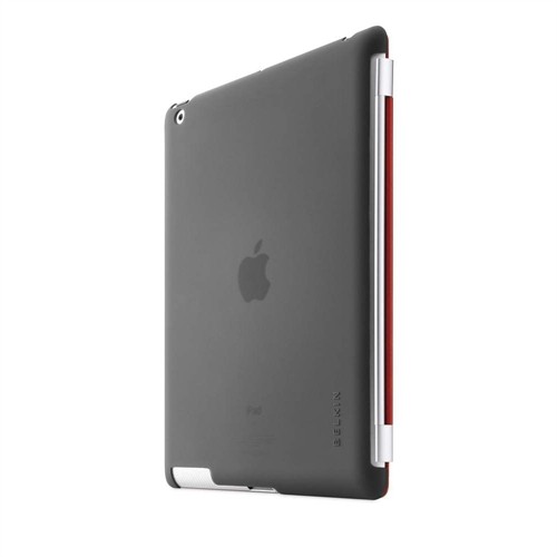 Belkin Slim Snap On Backcover til iPad 2 / 3 / 4 Kompatibel med Smartcover - Smoke