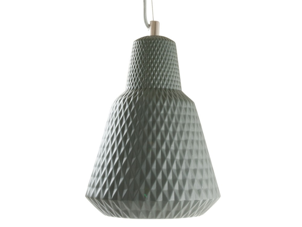 Leitmotiv Pendant Lamp Cast Ceramic - Grå