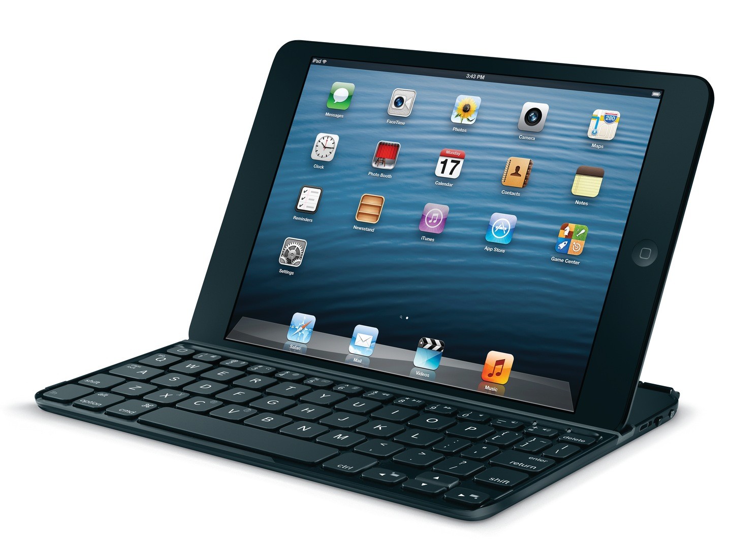 Logitech Ultrathin Keyboard Cover til iPad Mini DK - Sort