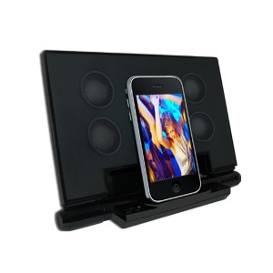 SMC 150 Slim Højtaler til bl.a. iPod & iPhone - Sort