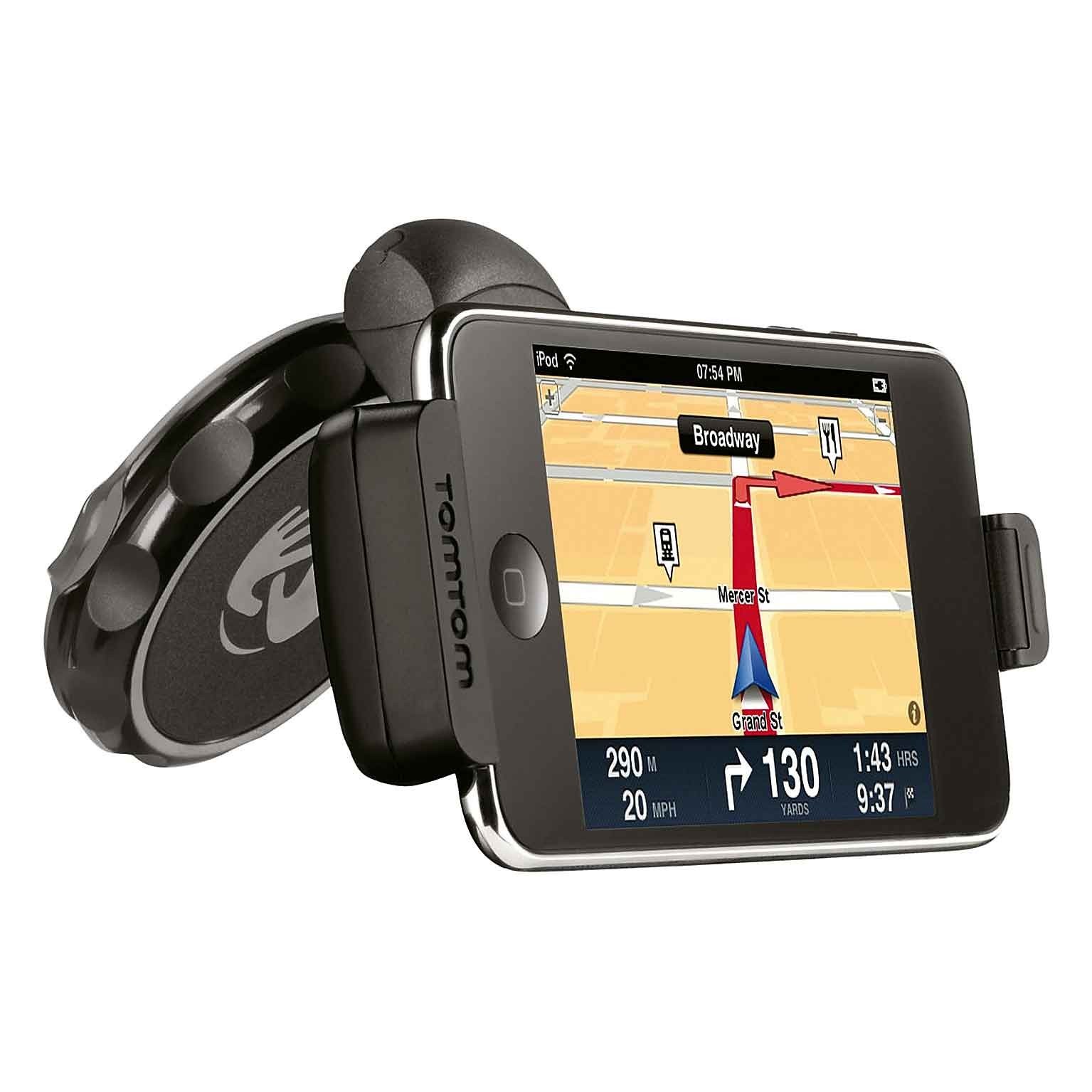 TomTom Car Kit til iPod Touch m/ Indbygget GPS Modtager - Sort