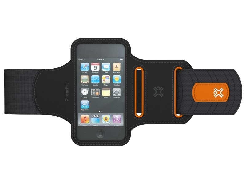 XtremeMac Sportwrap Løbearmbånd til iPhone 3G/3GS/4/Touch - Sort