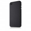 Belkin Carbon Fiber Sticker til iPhone 4/4S - Sort