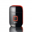 Exido Care Genopladelig Elektrisk Rejse Shaver USB - Sort/Rød