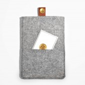 P.A.P iPad Mini Filt Cover - Lysegrå