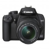 Canon EOS 1000D Spejlrefleks Kamera + 18-55mm Lens Kit - Sort