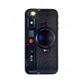 Leica M9 Kamera Sticker til iPhone 4/4S - Sort