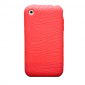 Tykt Gummi Cover til iPhone 3G/3GS - Rød